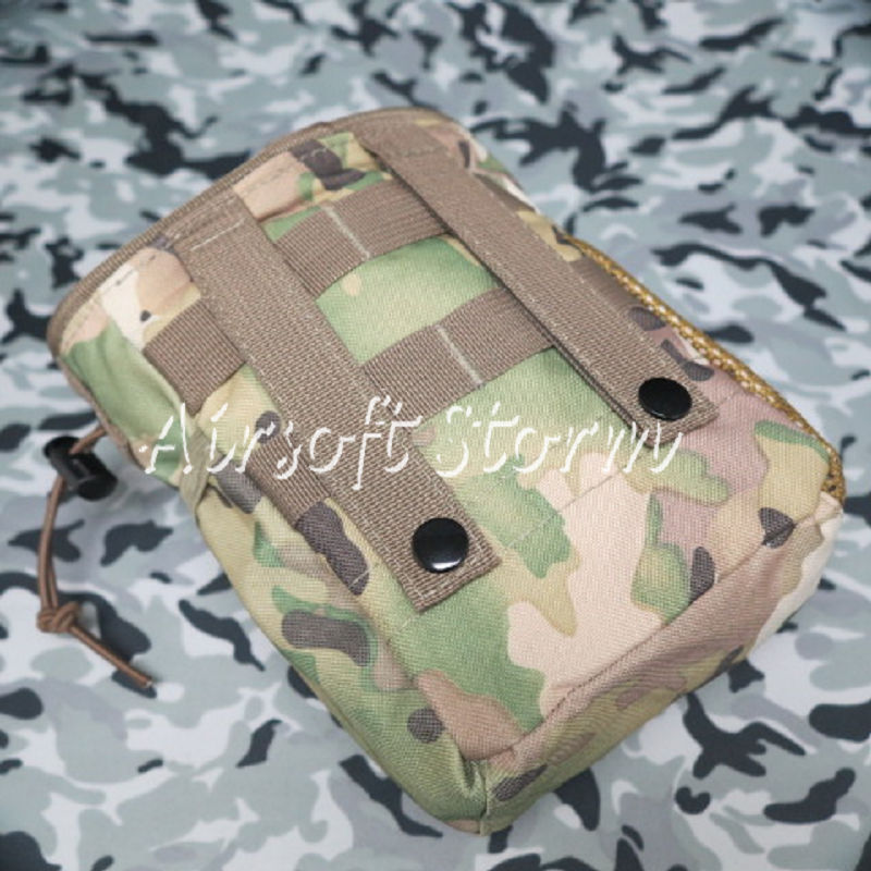 Airsoft Tactical Gear Molle Small Magazine Tool Drop Pouch Bag Multi Camo