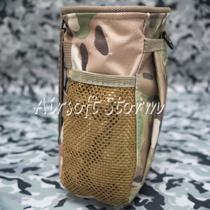 Airsoft Tactical Gear Molle Small Magazine Tool Drop Pouch Bag Multi Camo - Click Image to Close