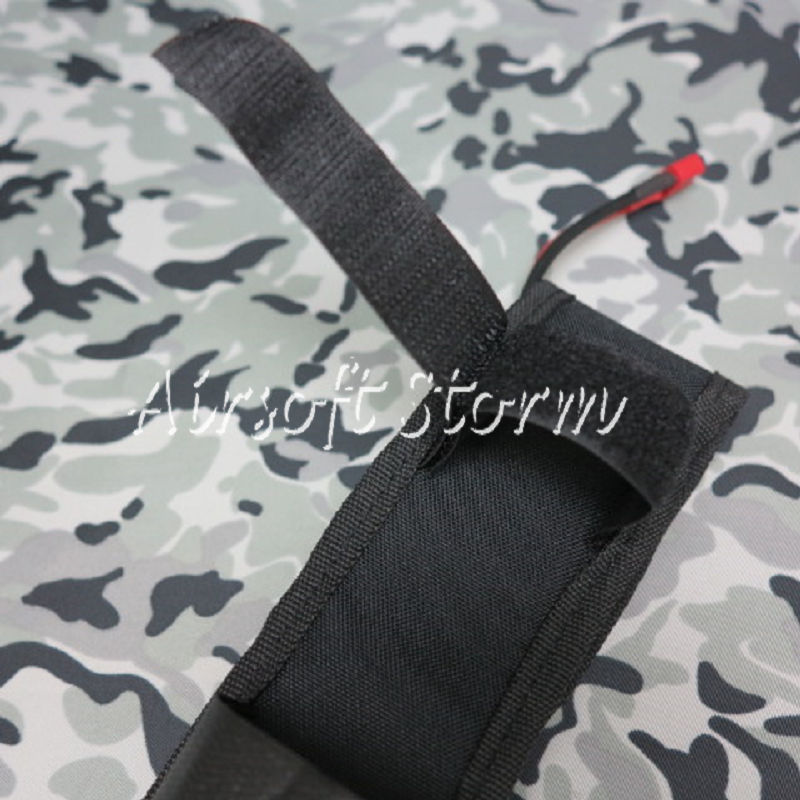 Airsoft Gear AEG External Large Battery Pouch Bag Pack Black