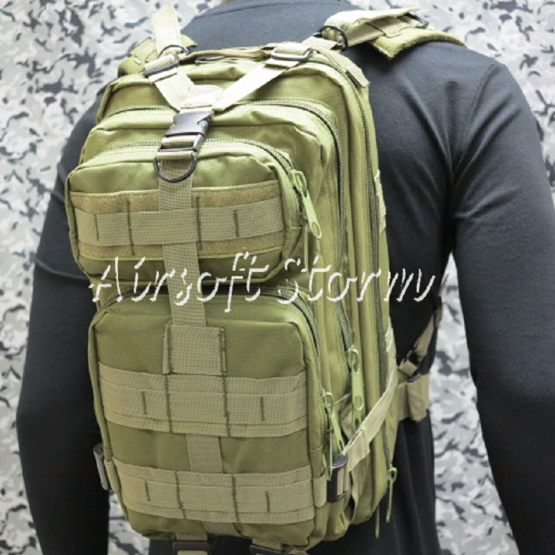 Level 3 Milspec Molle Assault Backpack Bag Olive Drab OD