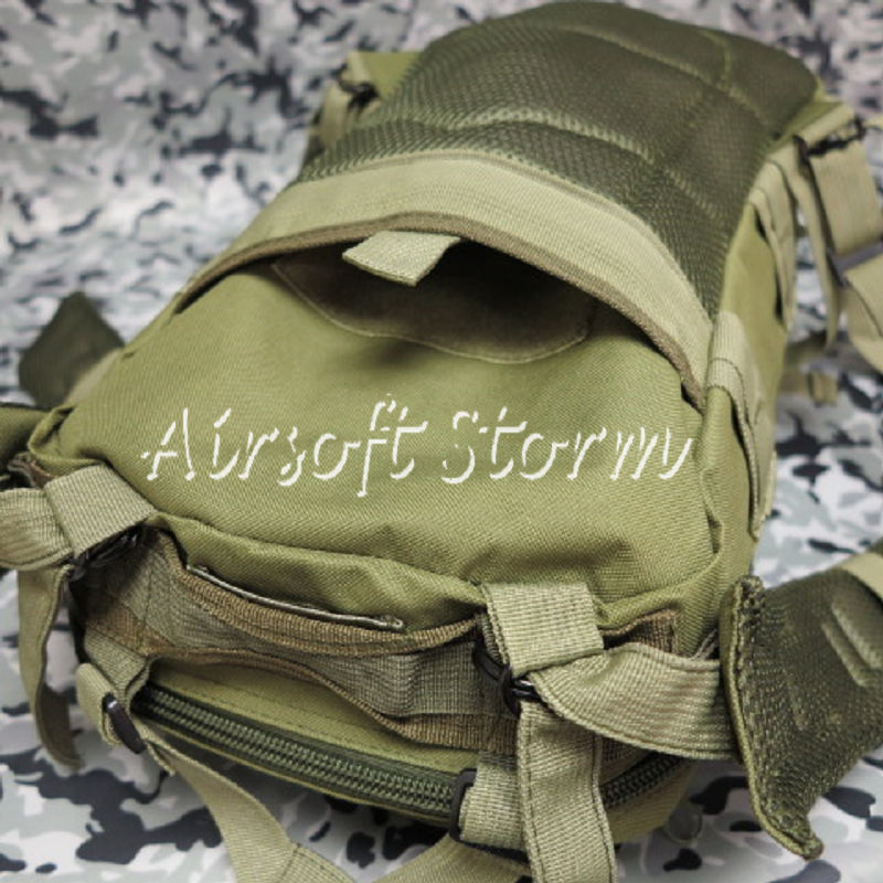 Level 3 Milspec Molle Assault Backpack Bag Olive Drab OD - Click Image to Close