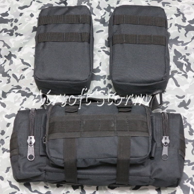 Airsoft SWAT CamelPack Tactical Molle Assault Backpack Bag Black - Click Image to Close
