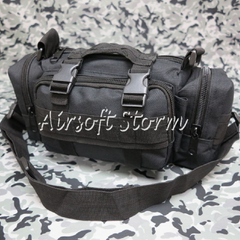 Airsoft SWAT CamelPack Tactical Molle Assault Backpack Bag Black - Click Image to Close