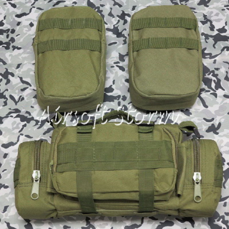 Airsoft SWAT CamelPack Tactical Molle Assault Backpack Bag Olive Drab OD - Click Image to Close