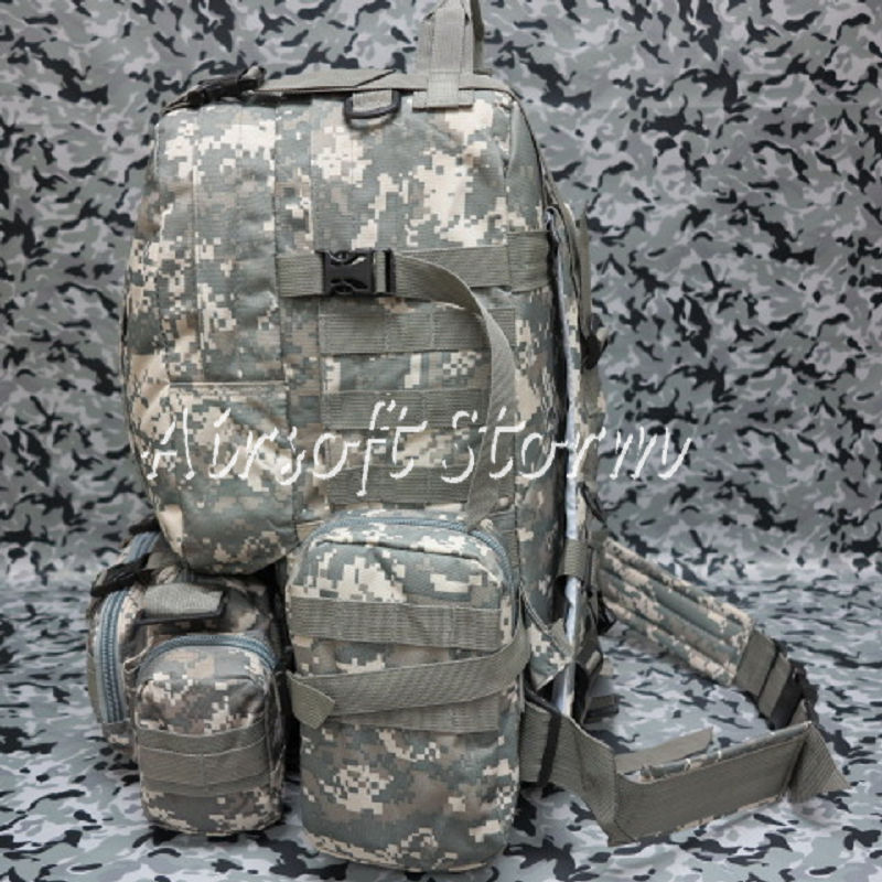 Airsoft SWAT CamelPack Tactical Molle Assault Backpack Bag ACU Digital Camo