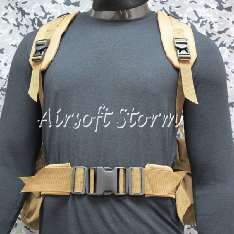 Airsoft SWAT CamelPack Tactical Molle Assault Backpack Bag Coyote Brown
