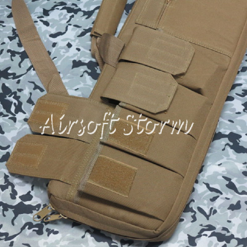 Airsoft SWAT Tactical Gear 38" Rifle Sniper Case Gun Bag Coyote Brown - Click Image to Close