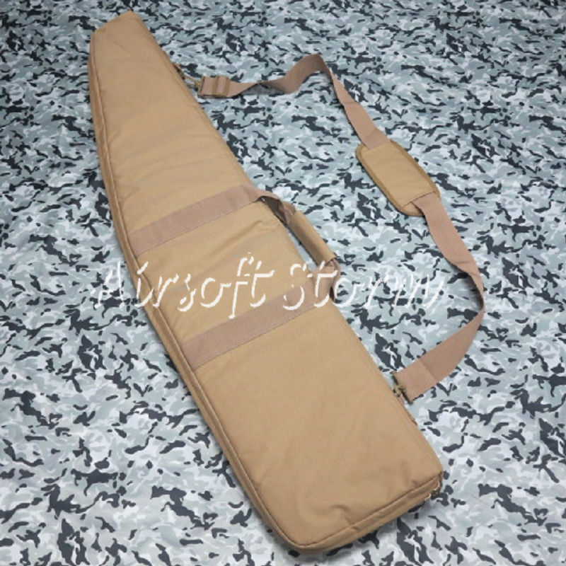 Airsoft SWAT Tactical Gear 45" Rifle Sniper Case Gun Bag Coyote Brown - Click Image to Close