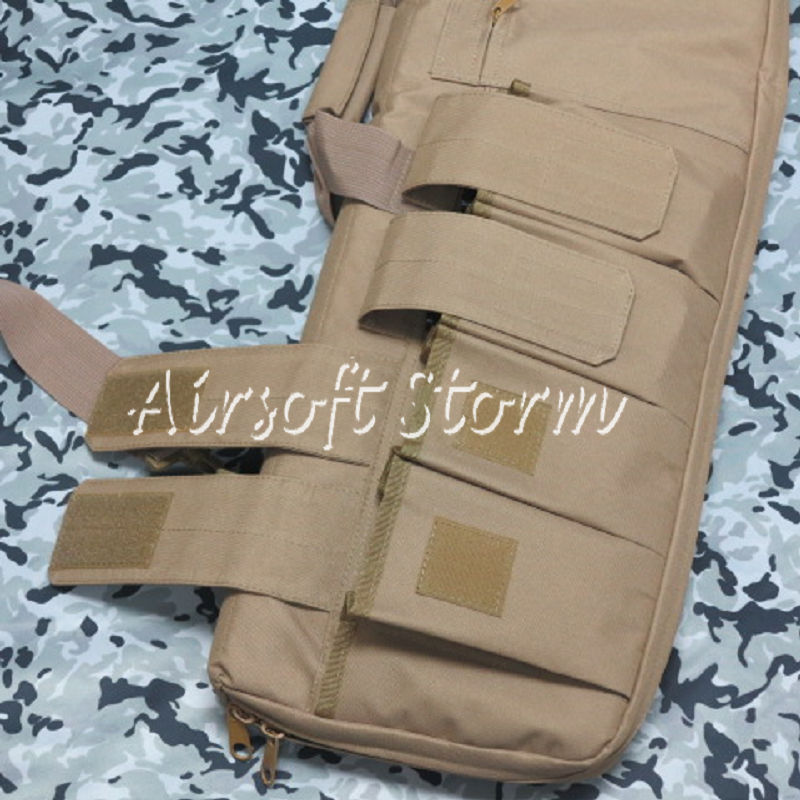 Airsoft SWAT Tactical Gear 45" Rifle Sniper Case Gun Bag Coyote Brown