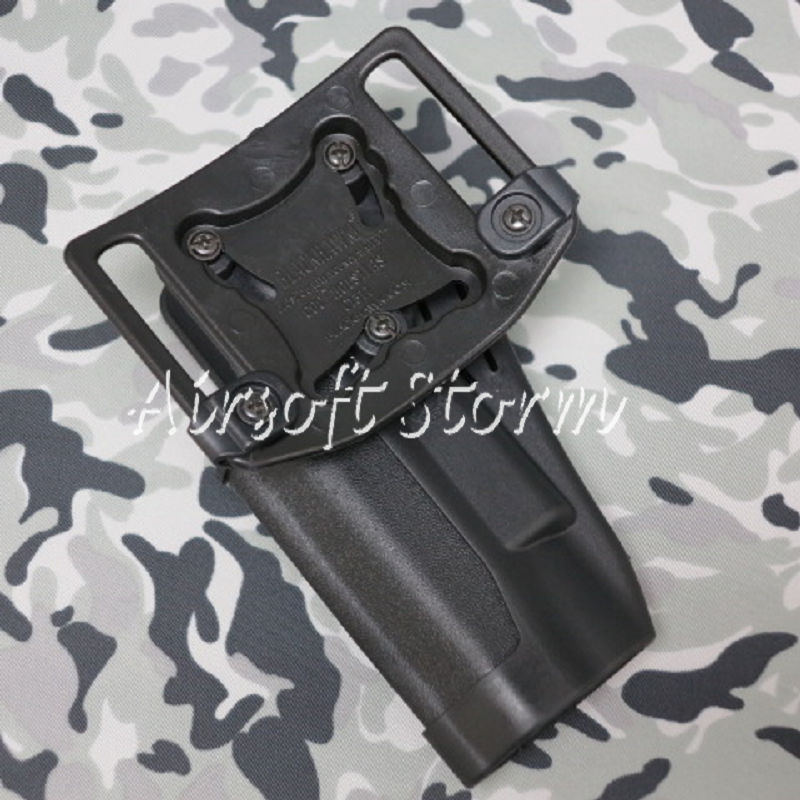 CQC Tactical Colt 1911 M1911 RH Pistol Paddle & Belt Holster Black - Click Image to Close