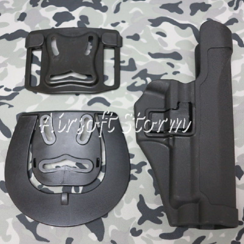 CQC Tactical SIG P220/P226 RH Pistol Paddle & Belt Holster Black