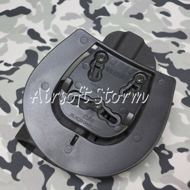 CQC Tactical H&K USP Compact RH Pistol Paddle & Belt Holster Black - Click Image to Close