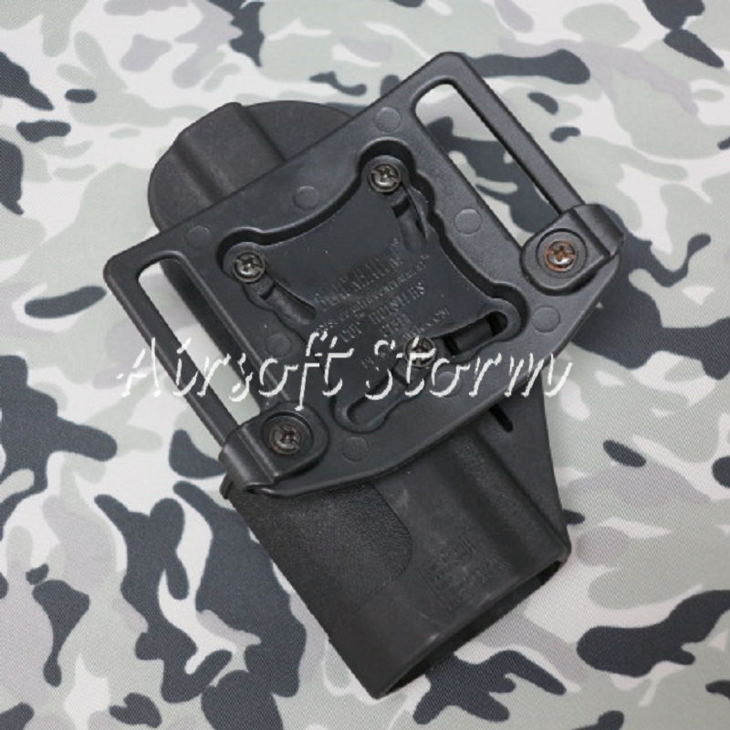 CQC Tactical H&K USP Compact RH Pistol Paddle & Belt Holster Black - Click Image to Close