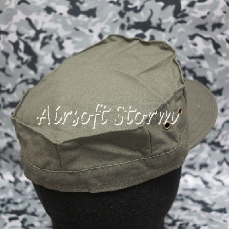 Airsoft SWAT Gear MIL-SPEC Marine Cadet Patrol Cap Hat Olive Drab OD - Click Image to Close
