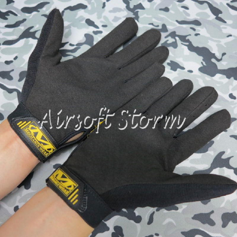 Airsoft SWAT Tactical Full Finger Outdoor Sport Gloves Black
