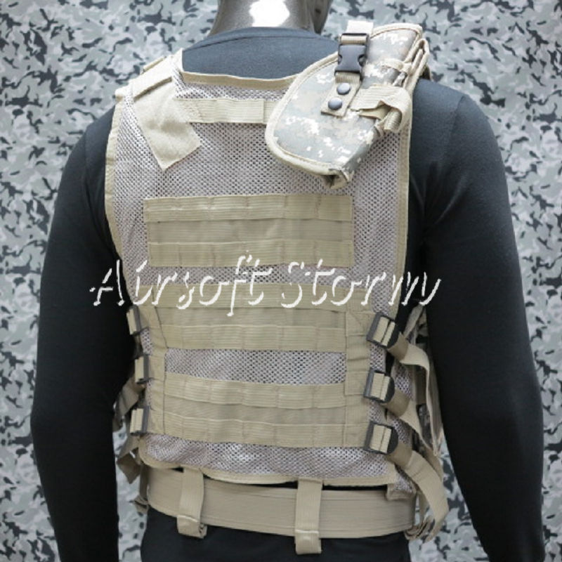 Airsoft SWAT Tactical Gear Hunting Combat Vest ACU Digital Camo