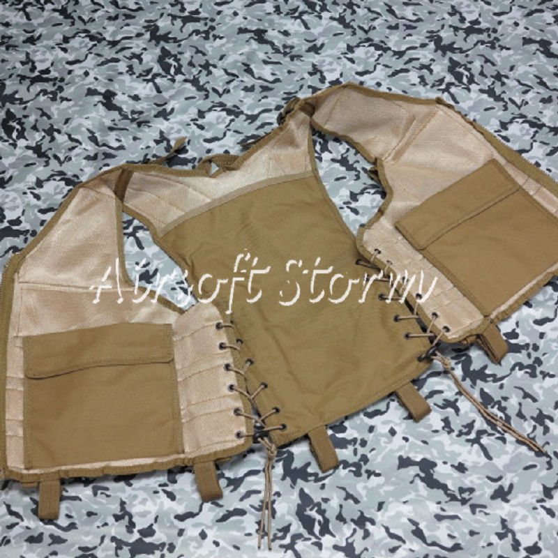 Airsoft SWAT Hunting Combat Tactical Assault Vest Coyote Brown