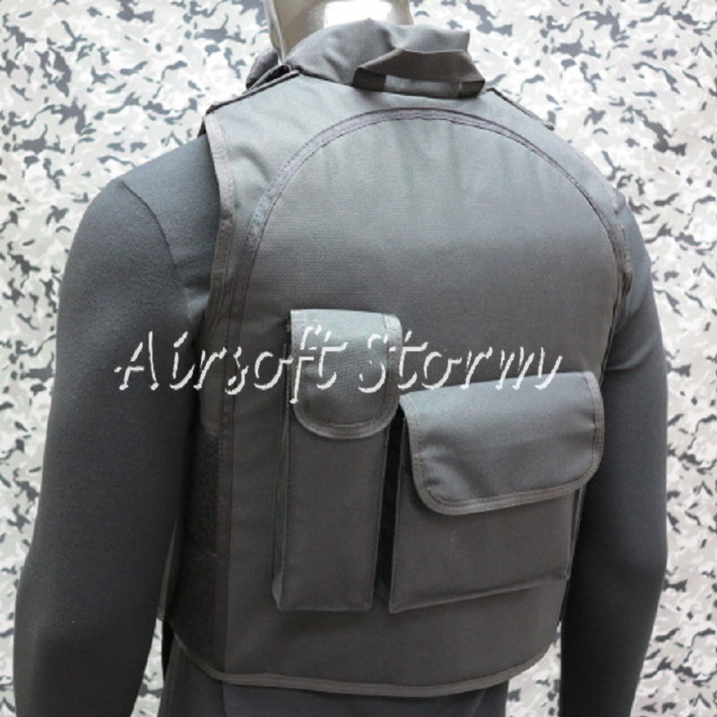 Airsoft SWAT Paintball Tactical Combat Assault Vest Black