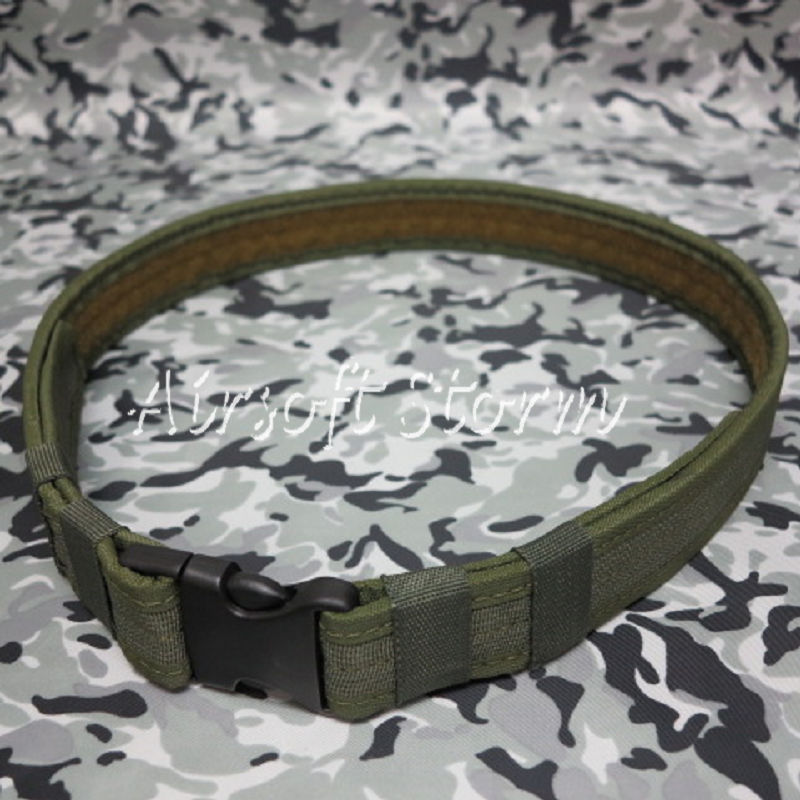 Airsoft SWAT Tactical Gear Combat BDU 1.5" Duty Belt Olive Drab OD - Click Image to Close