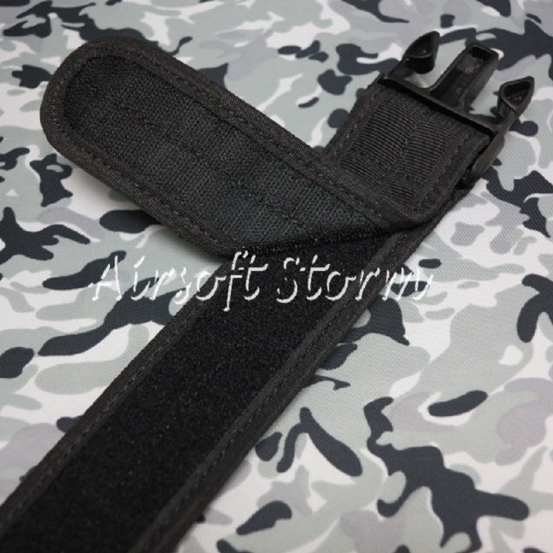 Airsoft SWAT Tactical Gear Combat BDU 2" Duty Belt Black