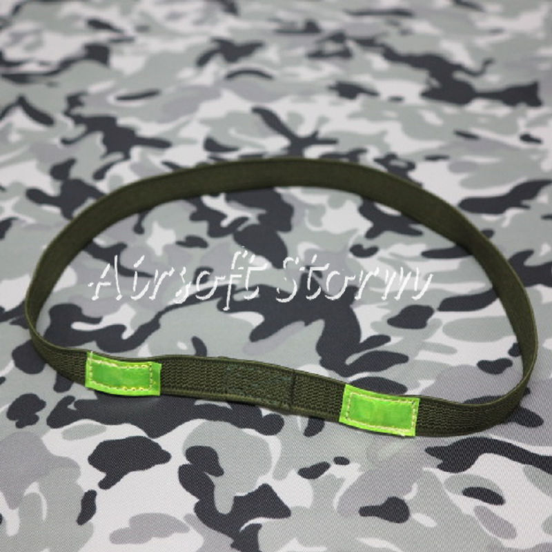 US MIL-SPEC Helmet Reflective Cat-Eyes Band Olive Drab OD PASGT MICH - Click Image to Close