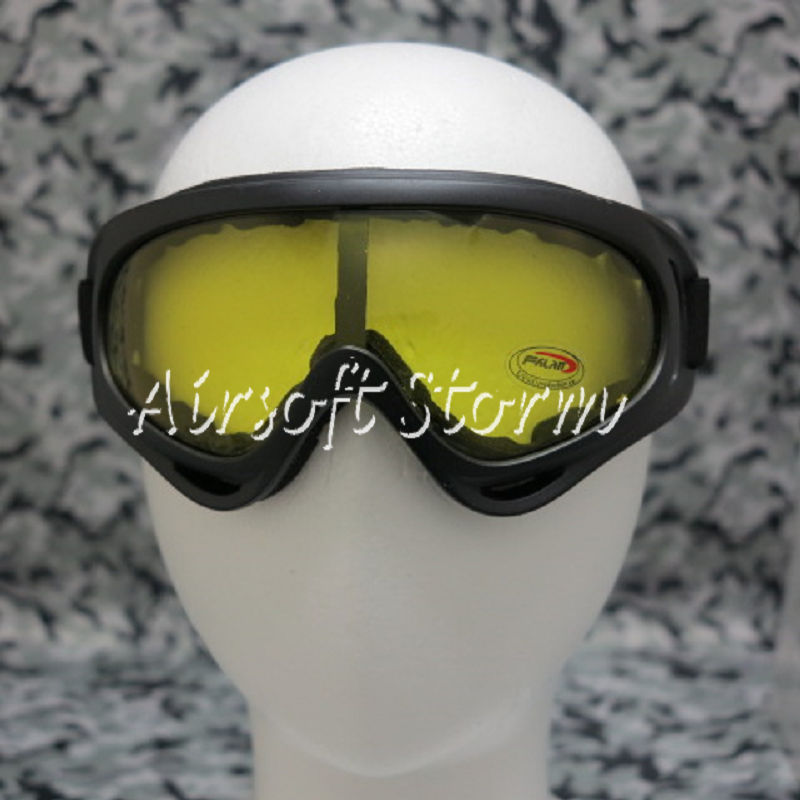 Airsoft SWAT UV X400 Wind Dust Tactical Goggle Glasses Yellow