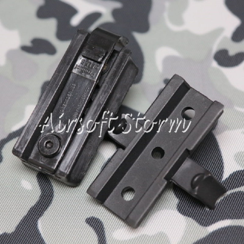 Airsoft SWAT Tactical Gear Picatinny & Wing-Loc Adapter for Helmet Rail - Click Image to Close