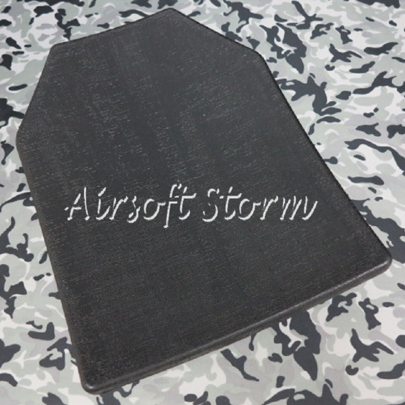 Airsoft SWAT Gear Element Dummy SAPI Body Armor Carrier Vest Plate Black (2pcs Pack)