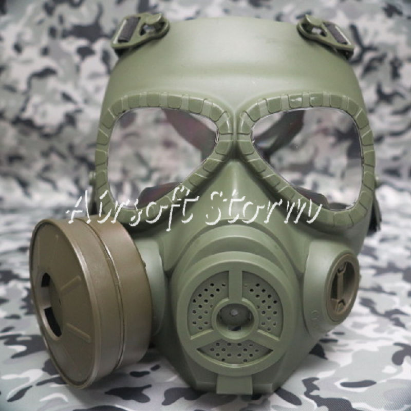 Airsoft Paintball SWAT Tactical Gear M04 Dummy Gas Protection Mask Olive Drab OD