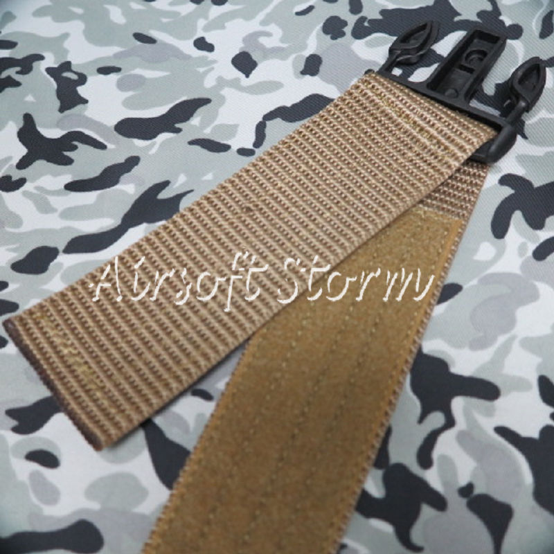 Airsoft SWAT Tactical Gear Combat BDU 2.25" Duty Belt Coyote Brown - Click Image to Close