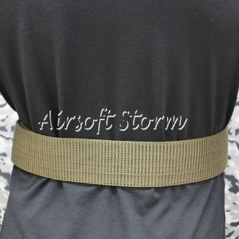 Airsoft SWAT Tactical Gear Combat BDU 2.25" Duty Belt Olive Drab OD - Click Image to Close