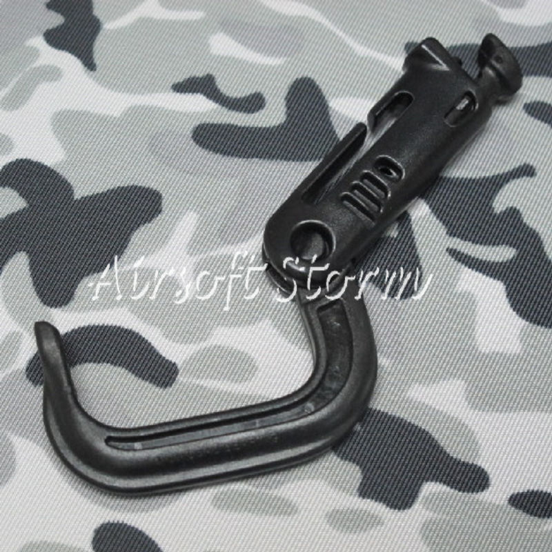 4pcs Pack Grimloc D-Ring Locking Molle Carabiner Black
