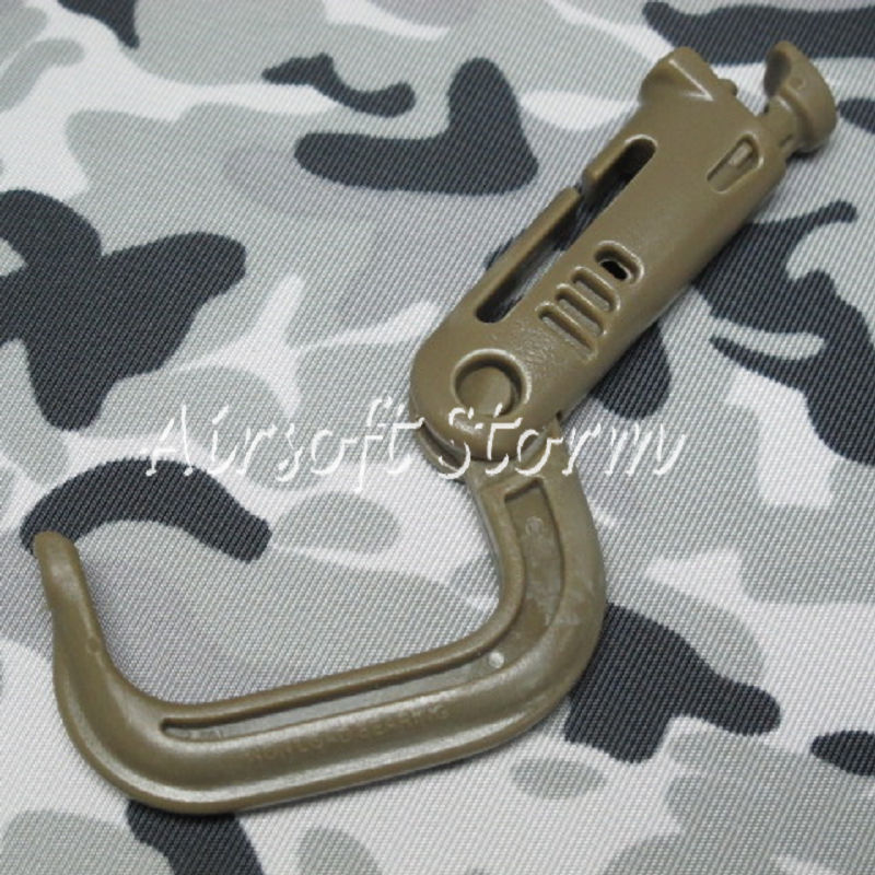 4pcs Pack Grimloc D-Ring Locking Molle Carabiner Coyote Brown - Click Image to Close