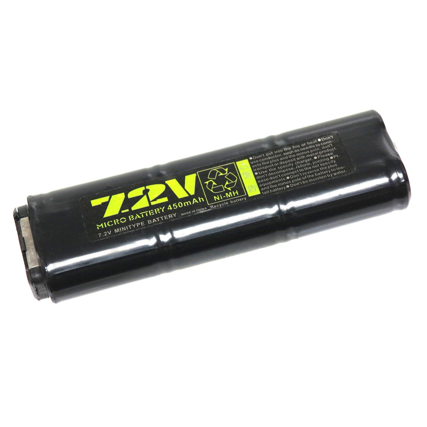 WELL 7.2V 450mAh Ni-MH Battery for WELL R2 / R4 / MP7 & TM VZ61 Airsoft AEG