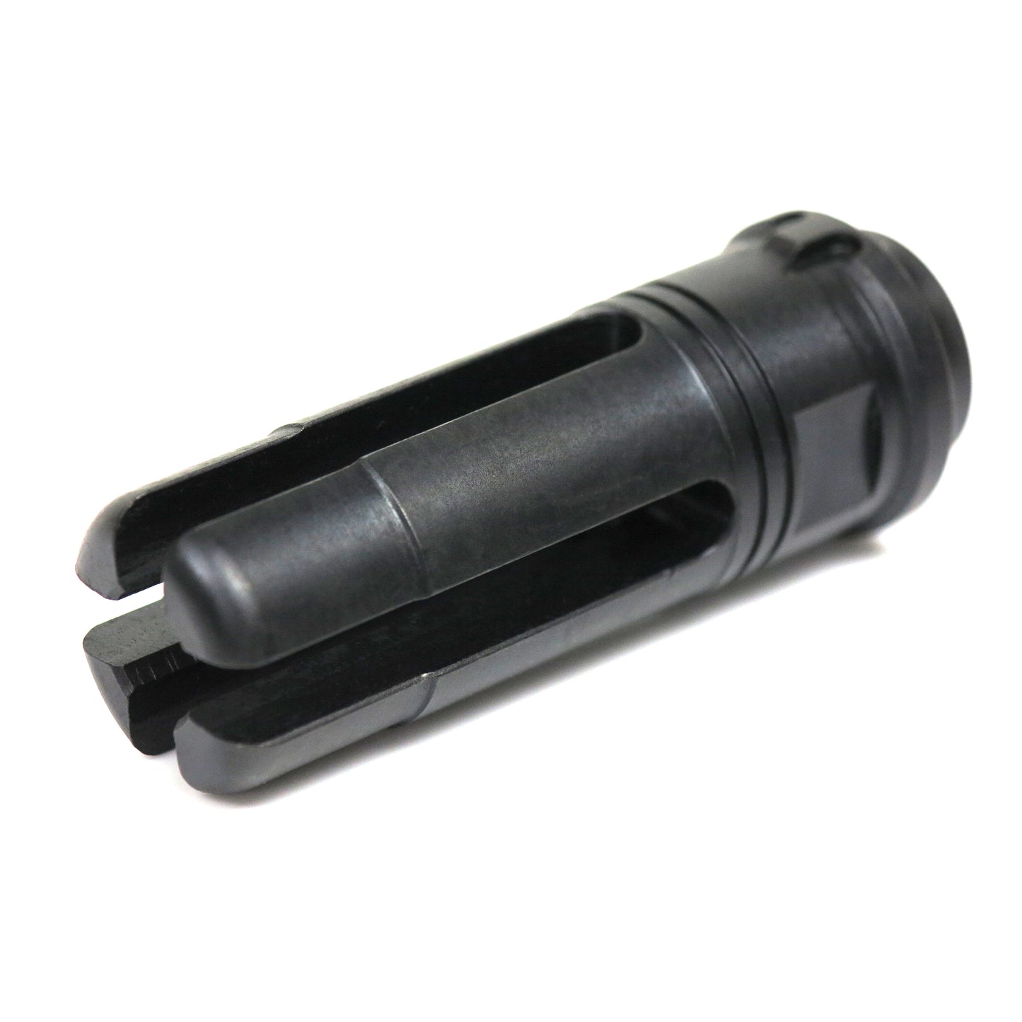 5KU Mini Silencer Version 2 with 4-Prong Flash Hider for Airsoft AEG GBB (-14mm CCW / Black)