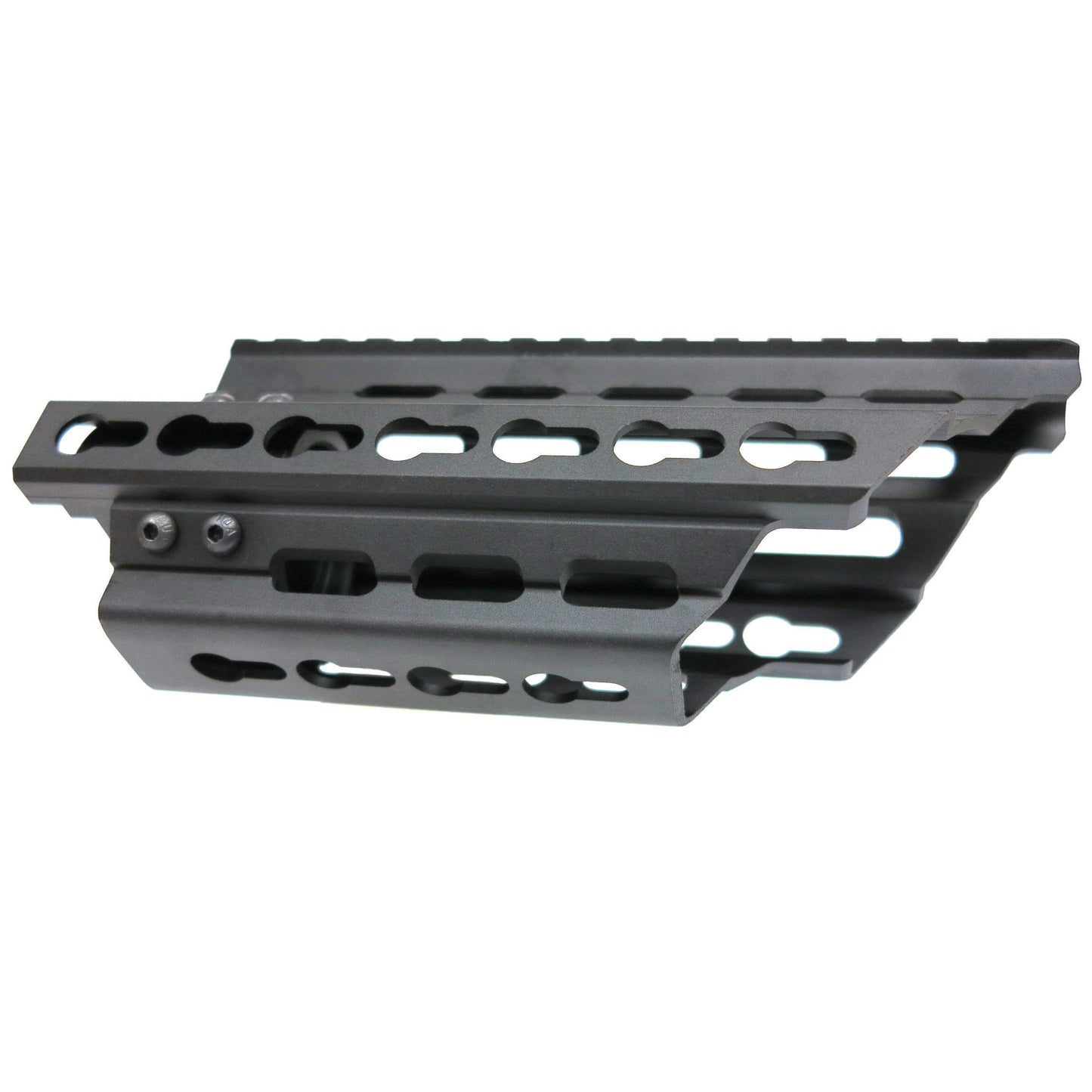 Battleaxe KeyMod Rail Handguard for CYMA, Tokyo Marui P90 Airsoft AEG (Black)